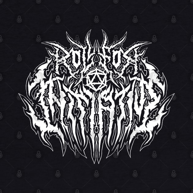 Roll for Initiative - Death Metal Logo by Brootal Branding